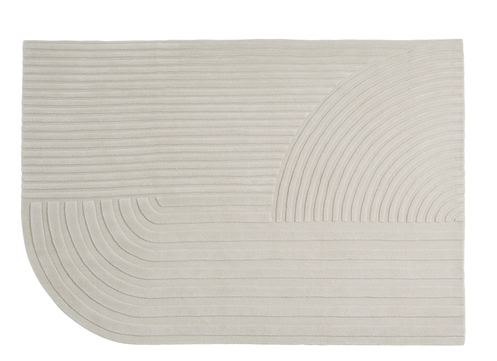 Relevo Rug Rug Muuto 170 x 240 cm Off White